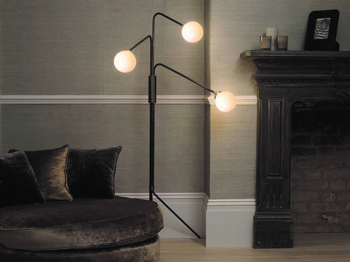 CTO Lighting Array Opal Floor Lamp