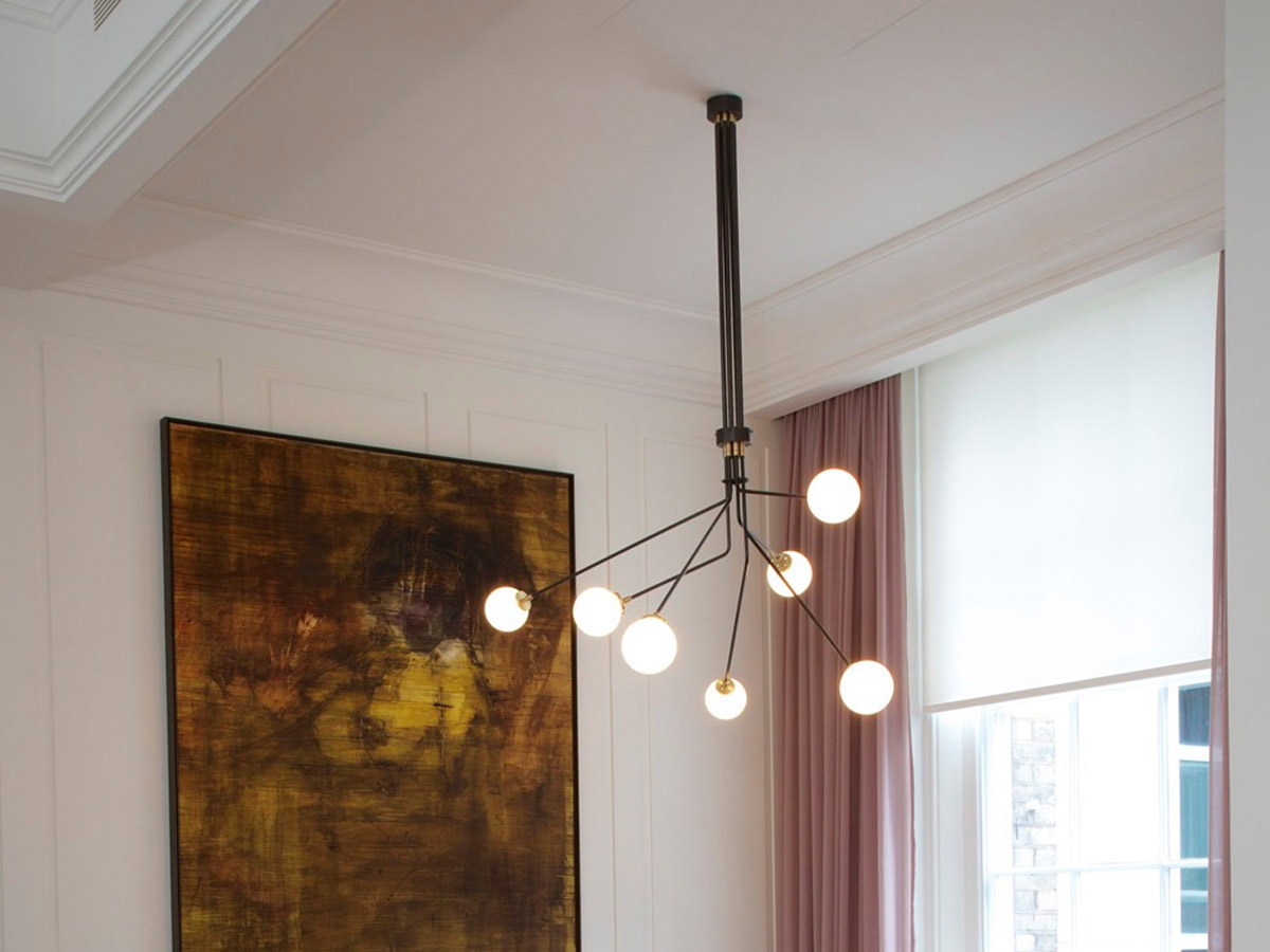 CTO Lighting Array Opal Extended Ceiling Lamp
