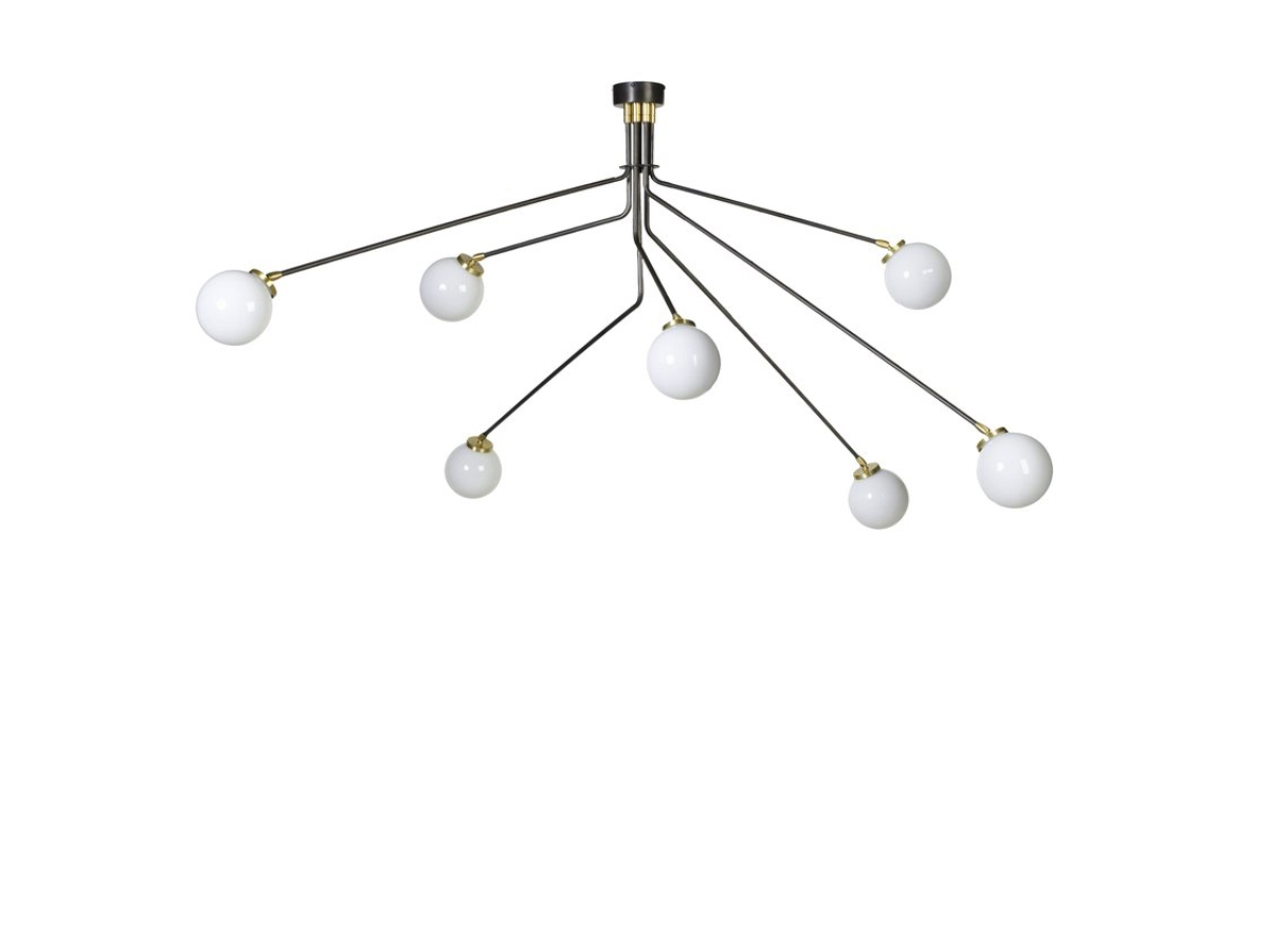 CTO Lighting Array Opal Extended Ceiling Lamp