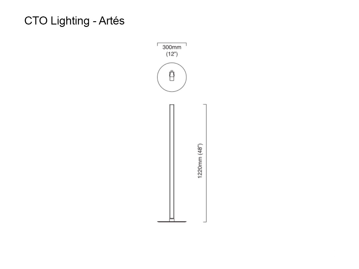CTO Lighting Artes Floor Lamp