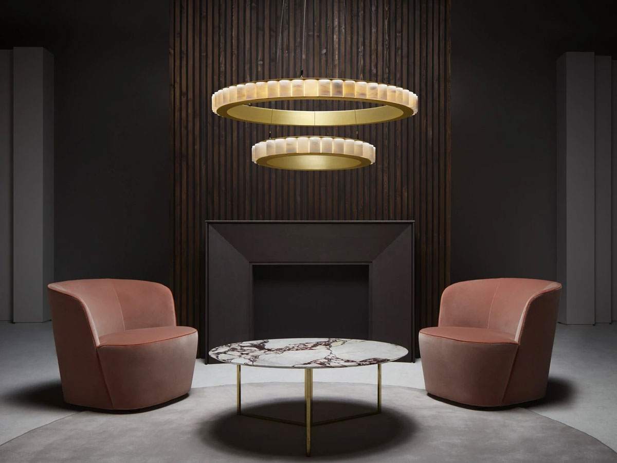 CTO Lighting Avalon Halo Suspension Lamp