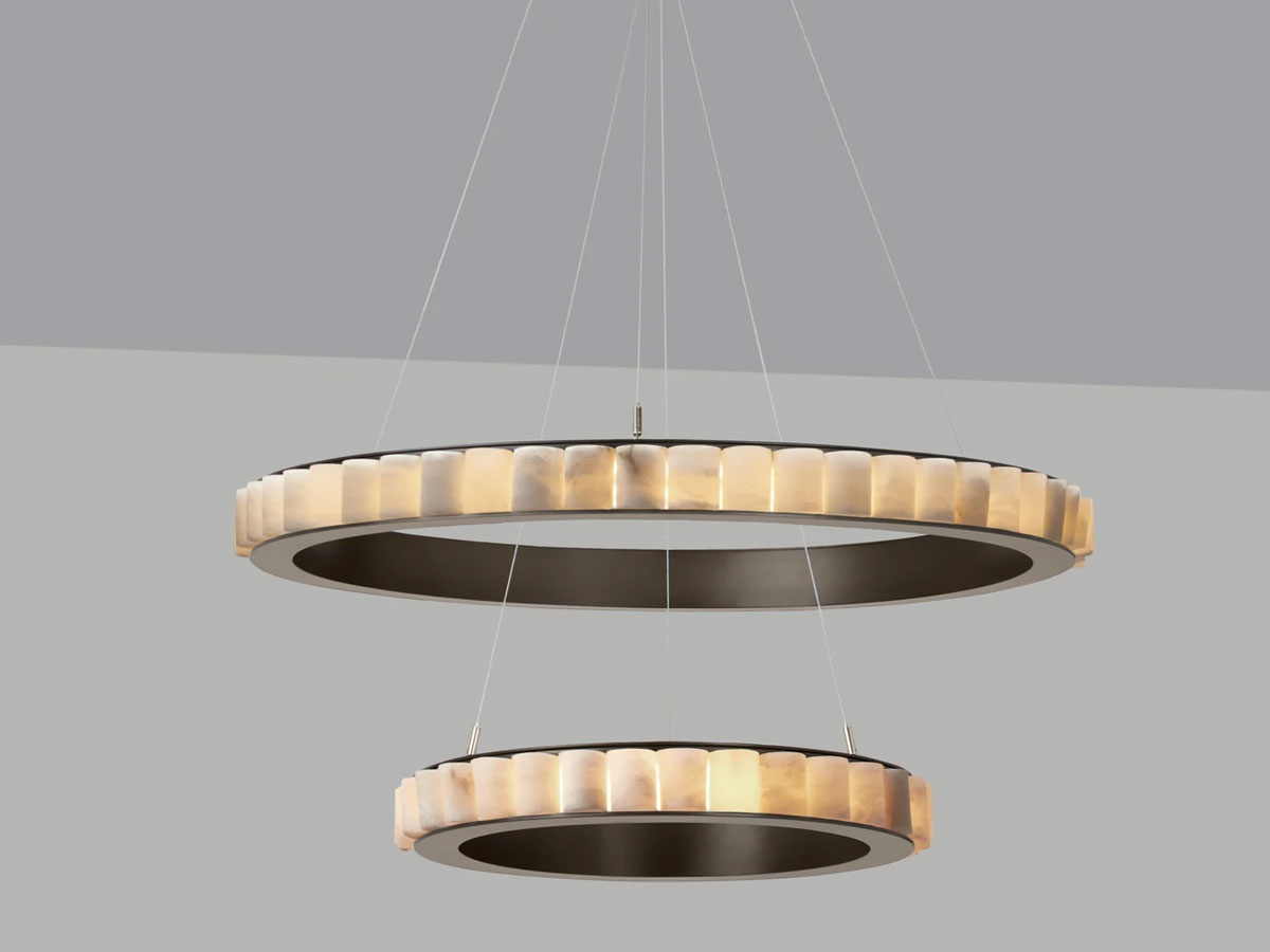 CTO Lighting Avalon Halo Suspension Lamp