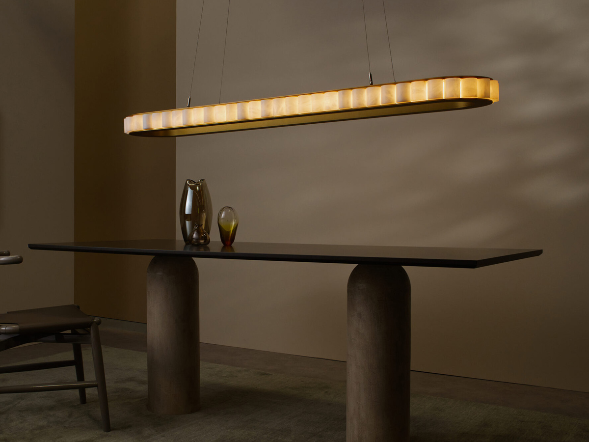 CTO Lighting Avalon Oval Suspension Lamp