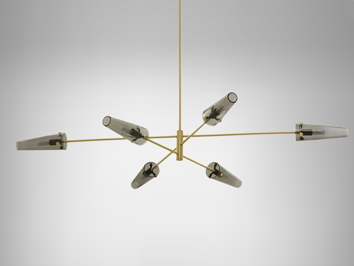 CTO Lighting Axis 6 Suspension Lamp