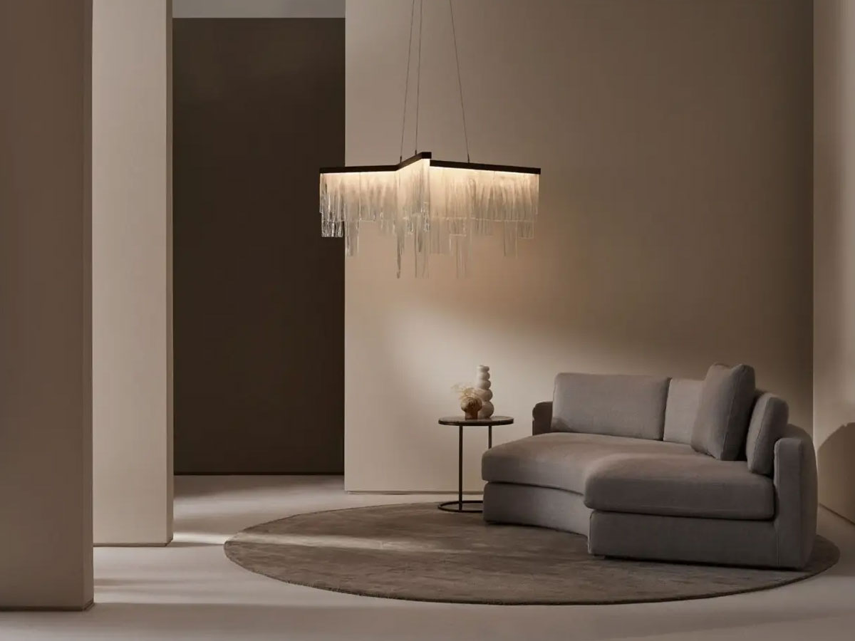 CTO Lighting Cascata Chandelier Ceiling Plate