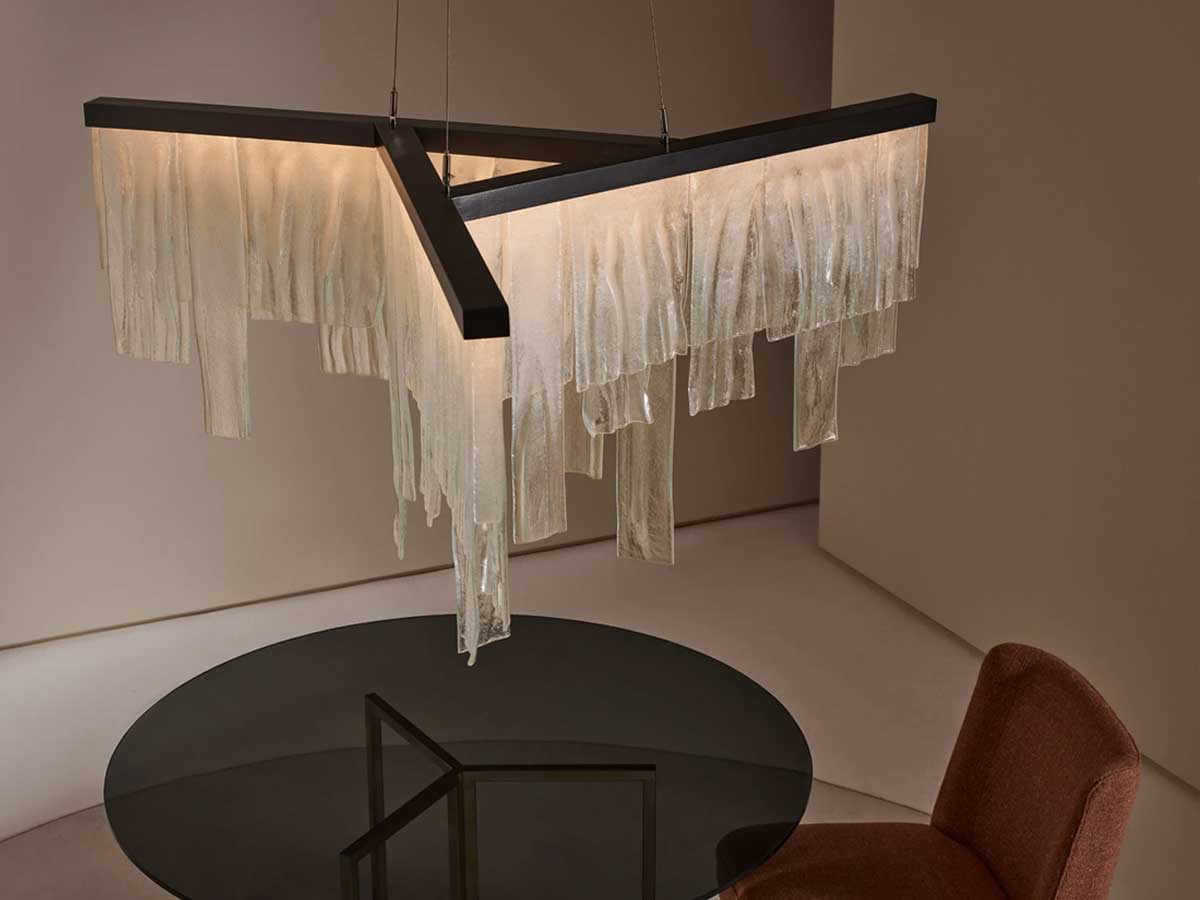 CTO Lighting Cascata Chandelier Ceiling Plate