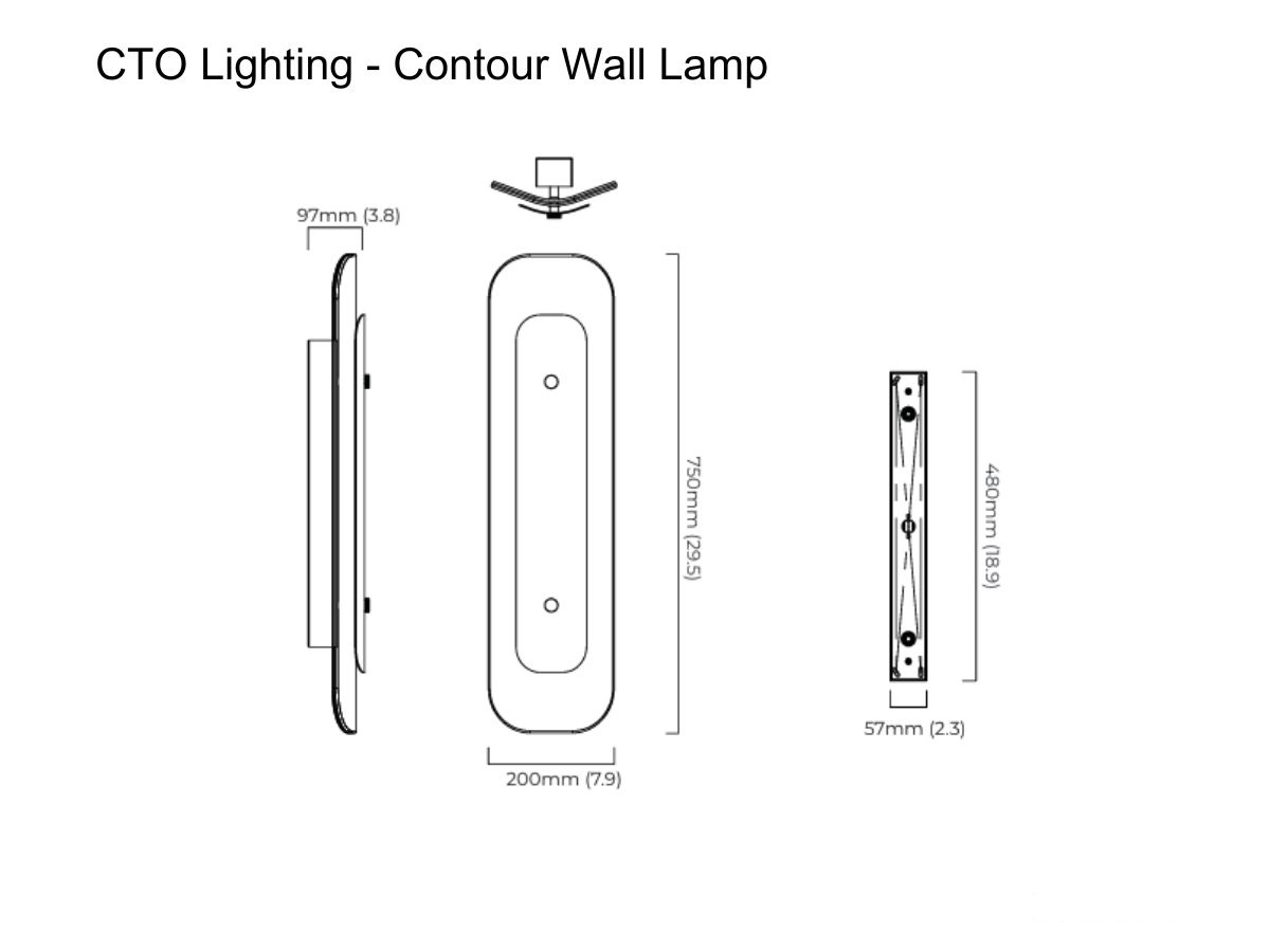 CTO Lighting Contour Wall Lamp