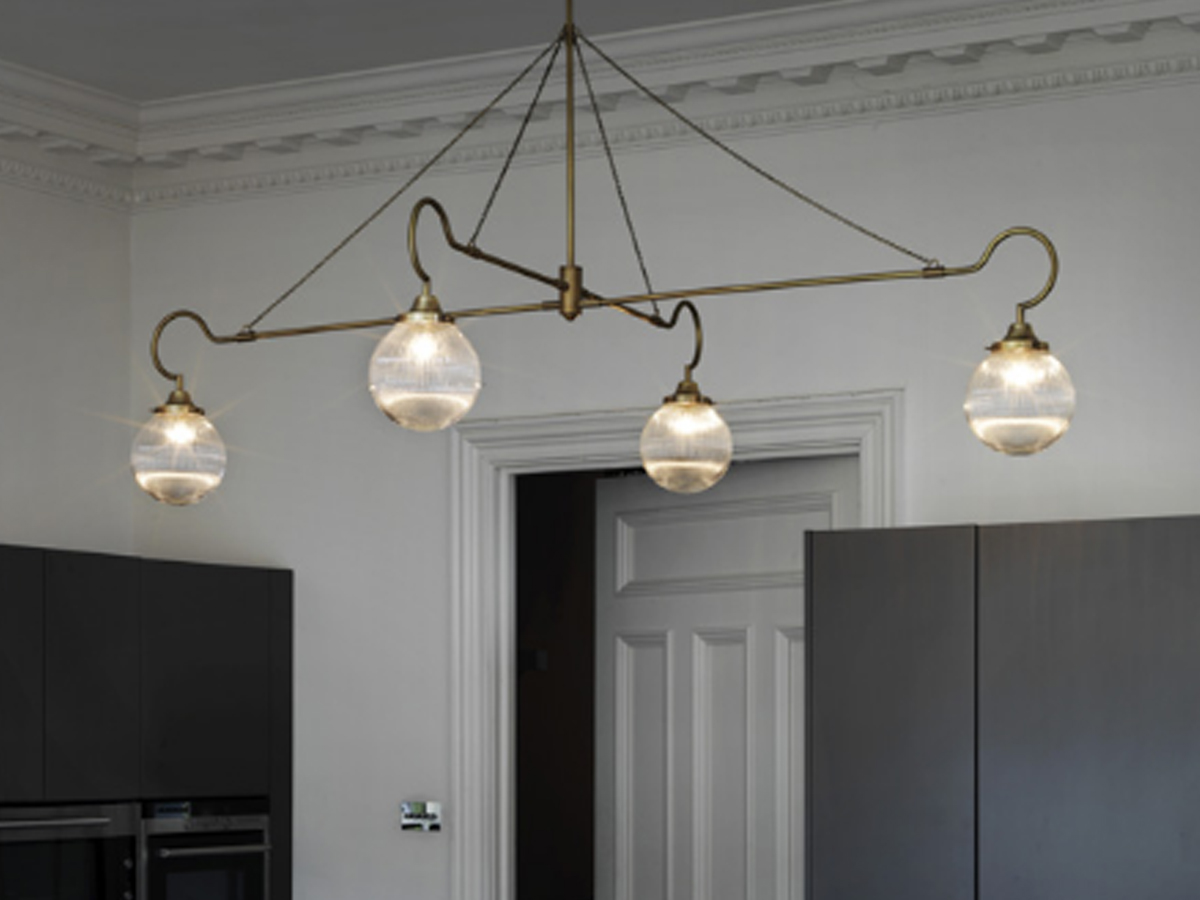 CTO Lighting Floren Four Arm Suspension Lamp