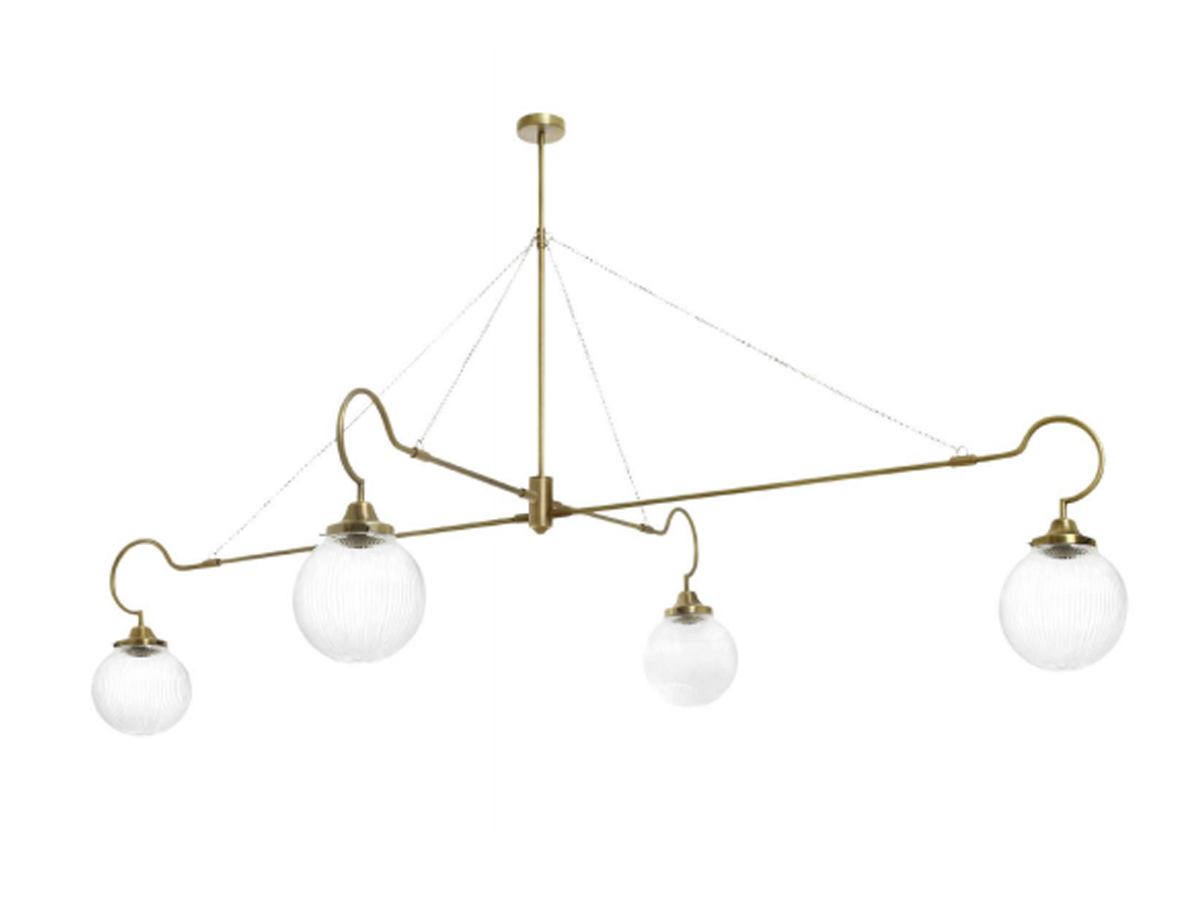 CTO Lighting Floren Four Arm Suspension Lamp