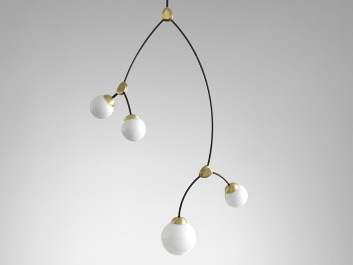 Подвесной светильник CTO Lighting Ivy 4 Vertical