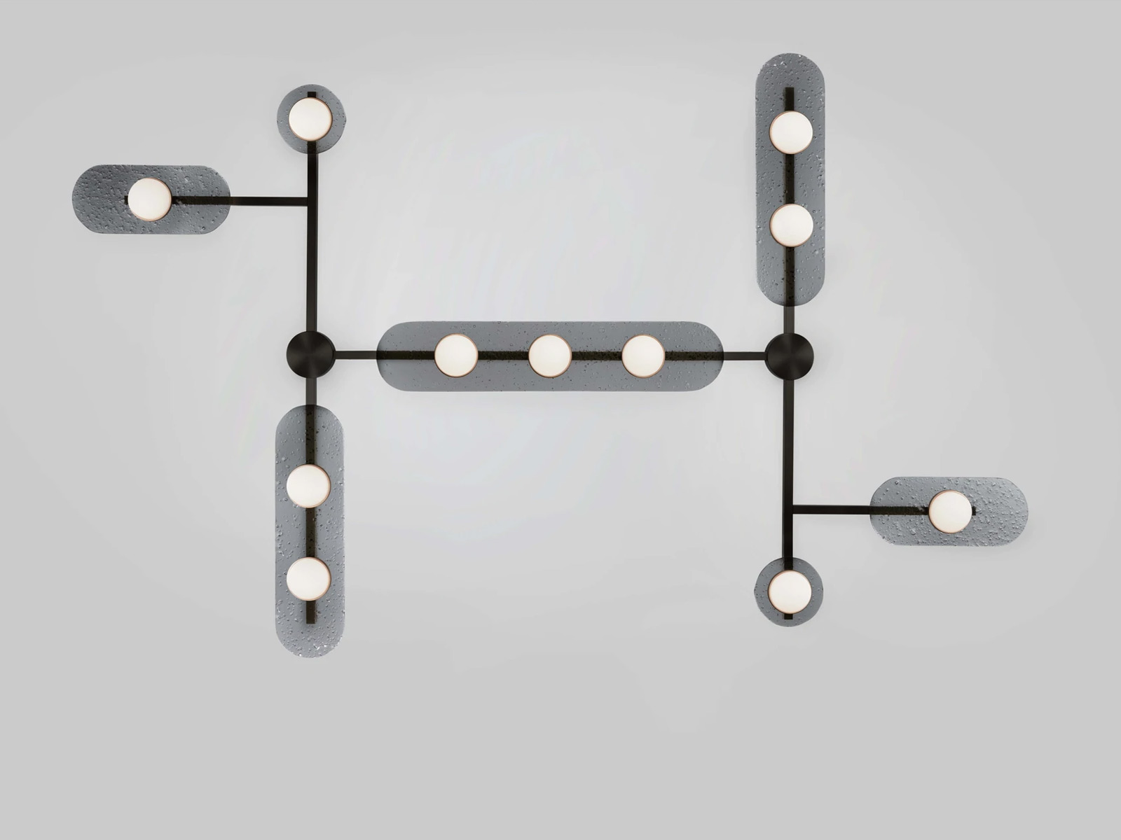 CTO Lighting Modulo Grid 11 Suspension Lamp