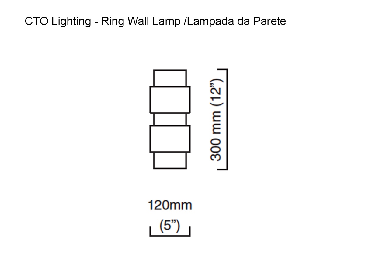 CTO Lighting Ring Wall Lamp