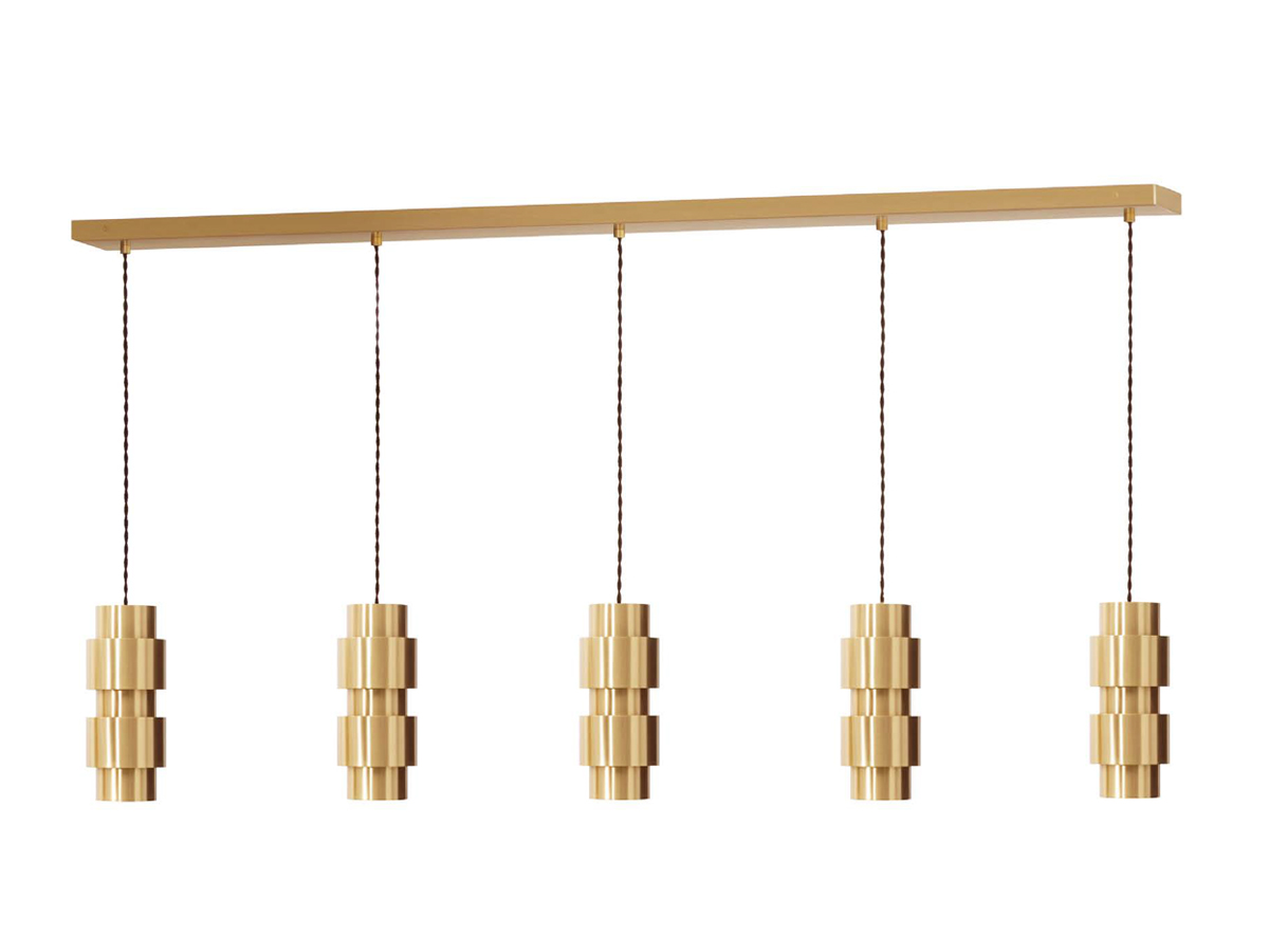 CTO Lighting Ring Cluster Long 5 Suspension Lamp