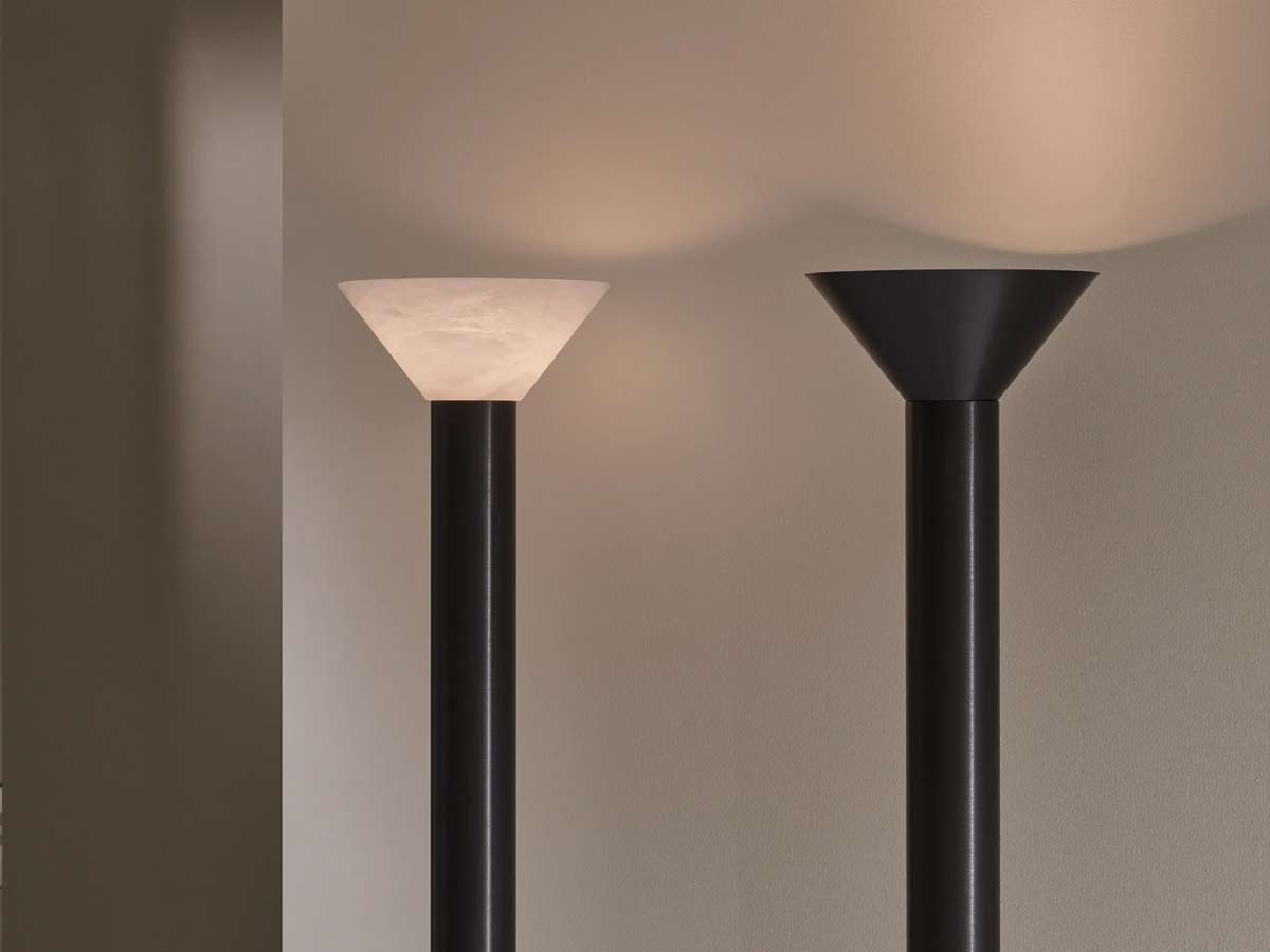 CTO Lighting Torres Floor Lamp With Alabaster Shade