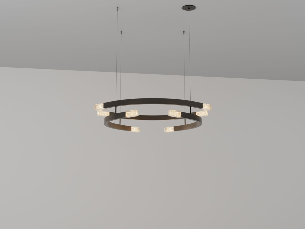 CTO Lighting Trace Circular Suspension Lamp