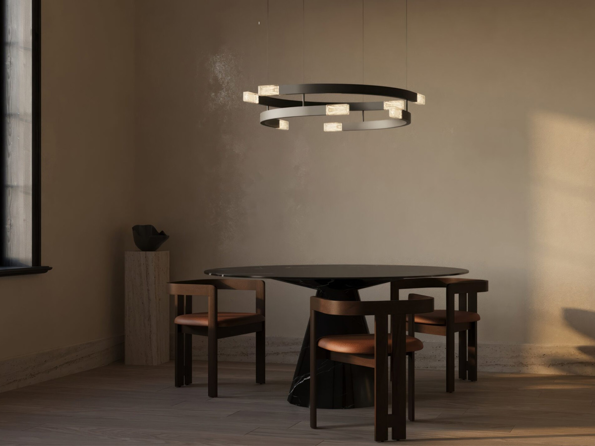 CTO Lighting Trace Circular Suspension Lamp