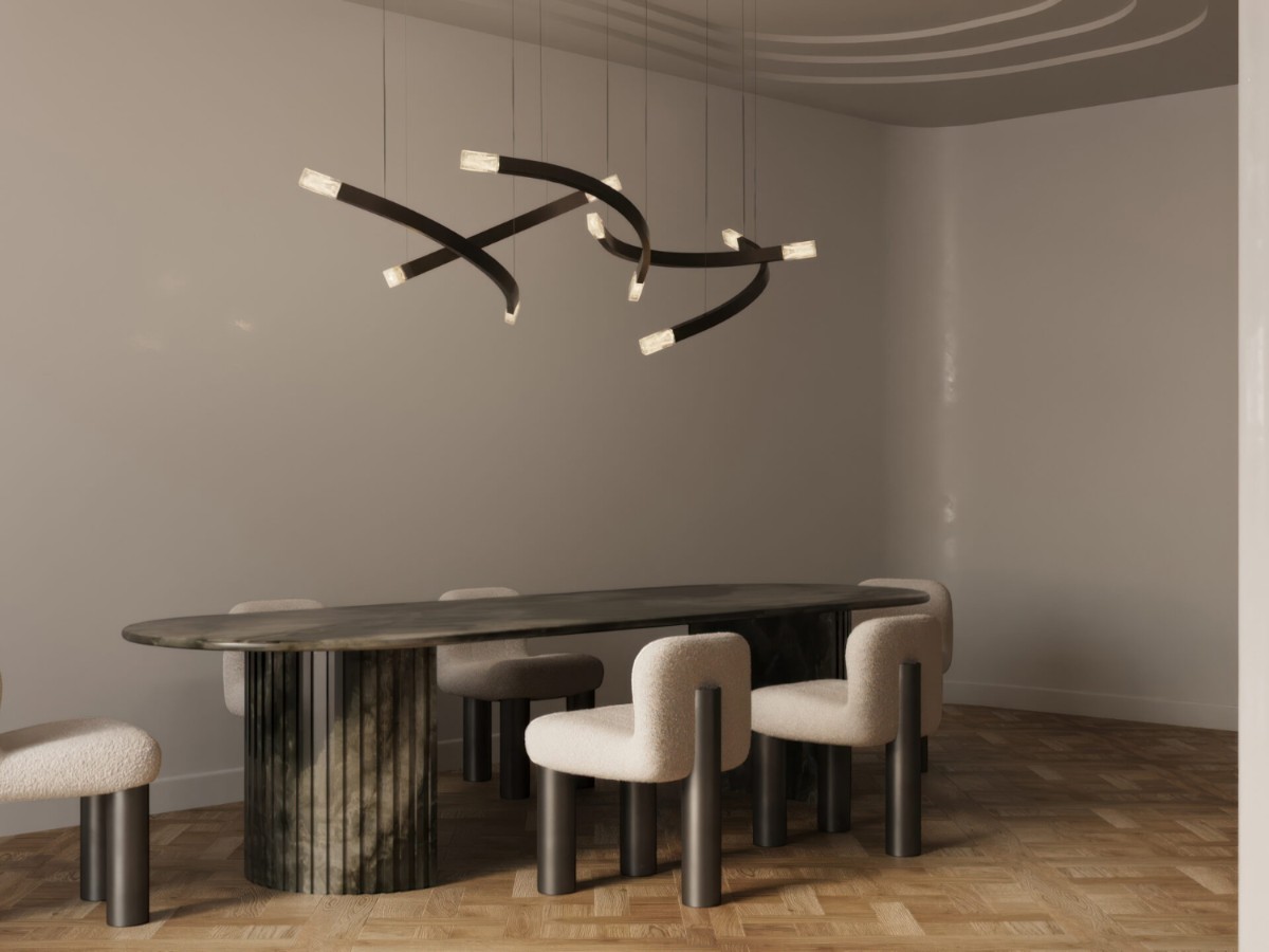 CTO Lighting Trace Linear 2 Suspension Lamp
