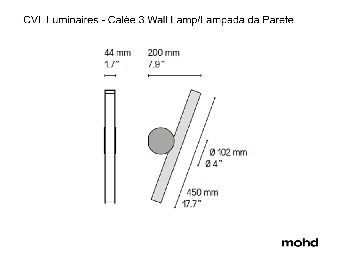 Бра CVL Luminaires Calèe 3