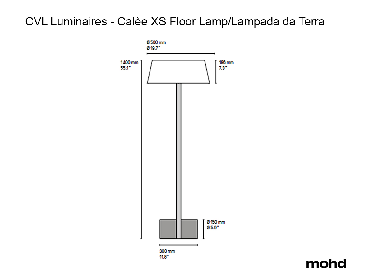 Торшер CVL Luminaires Calèe XS
