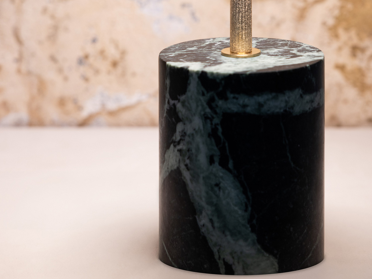 Davide Groppi Calvino Table Lamp Marble Base