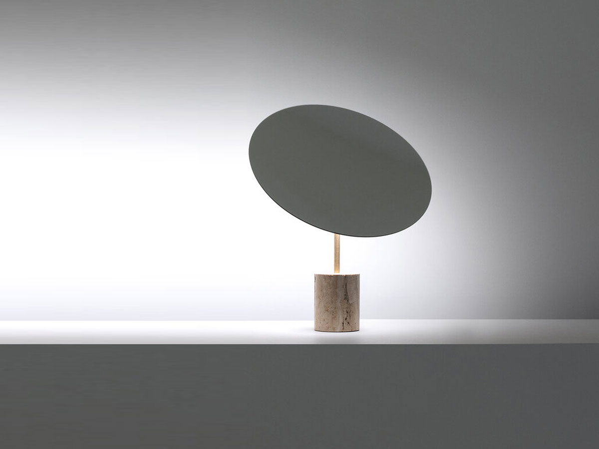 Davide Groppi Calvino Table Lamp Marble Base