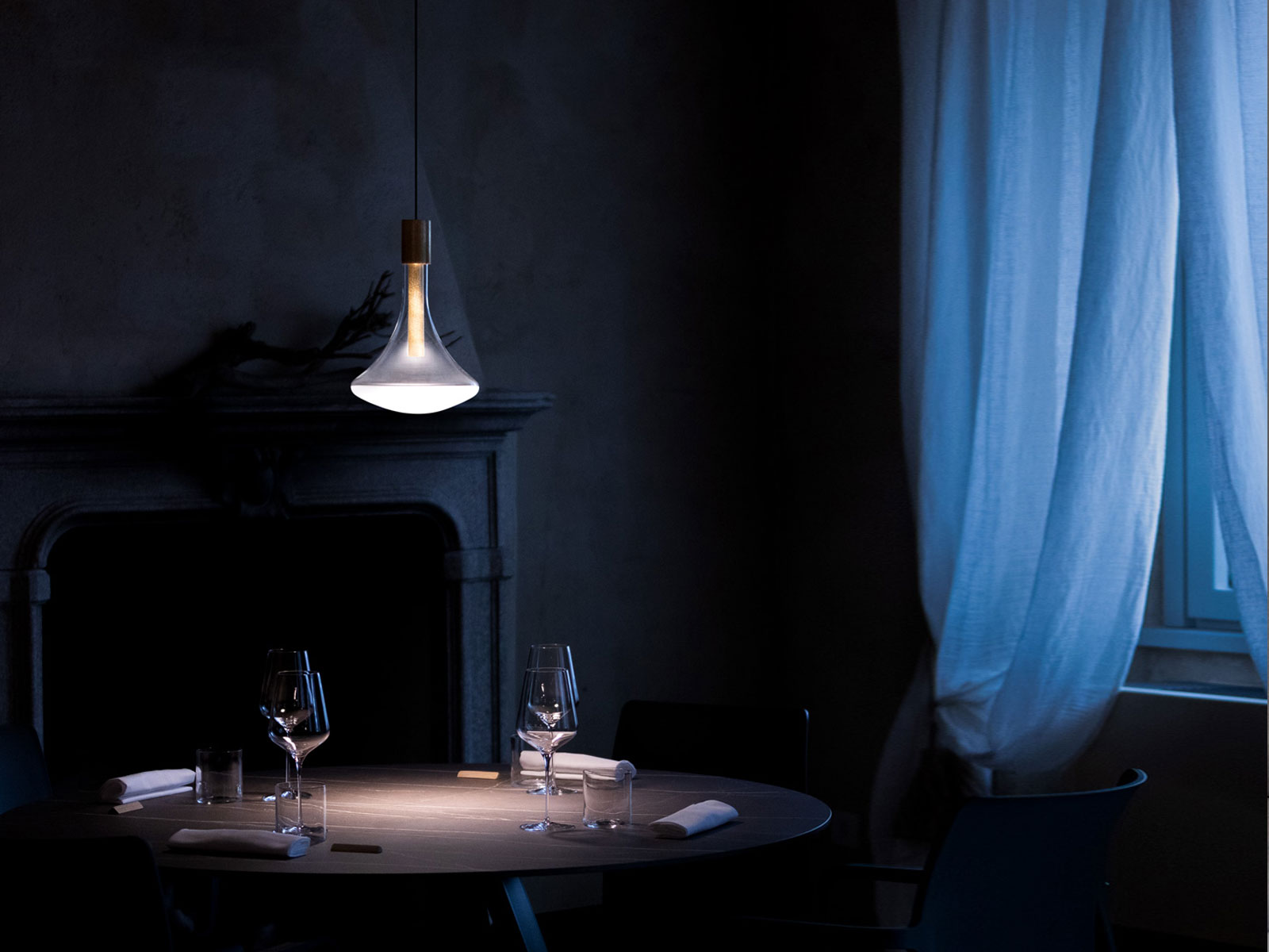 Davide Groppi Cathode Endless Suspension Lamp3000k