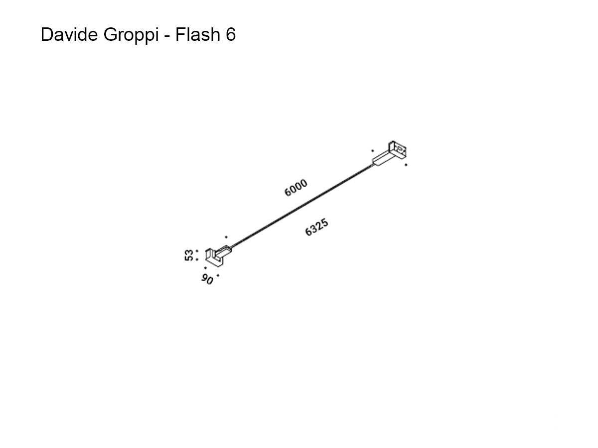 Davide Groppi Flash 6 Wall Lamp