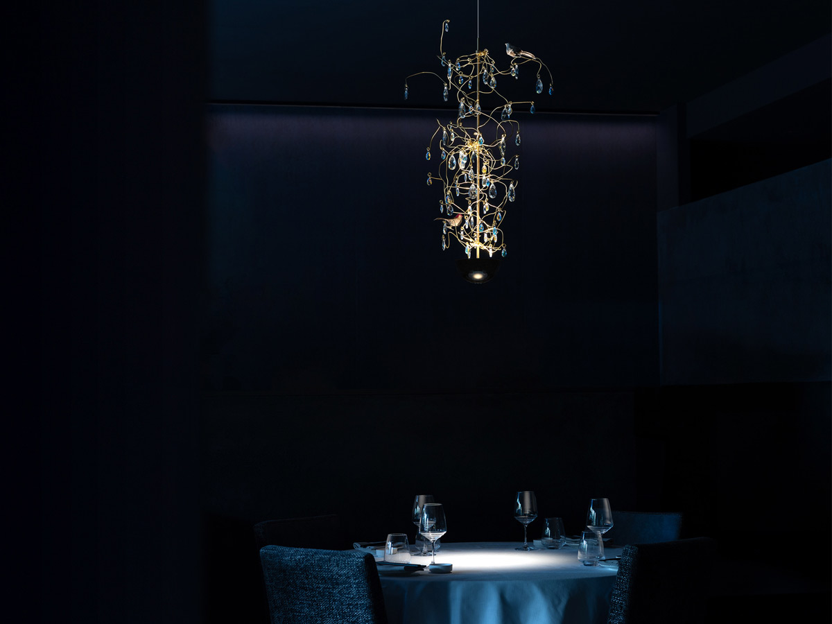 Davide Groppi Louis Xiv Suspension Lamp Ricordo Di Un Lampadario A Gocce