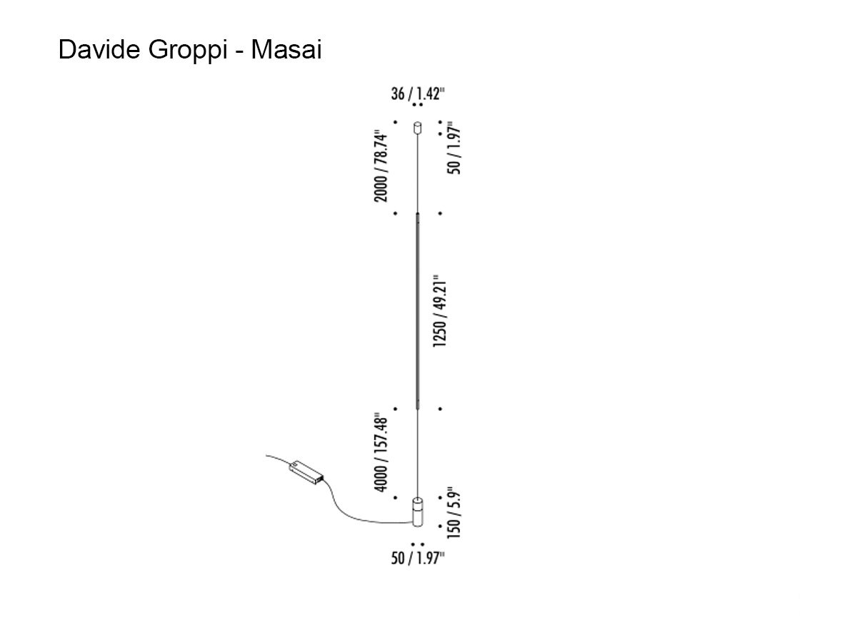 Davide Groppi Masai Us Floor Lamp