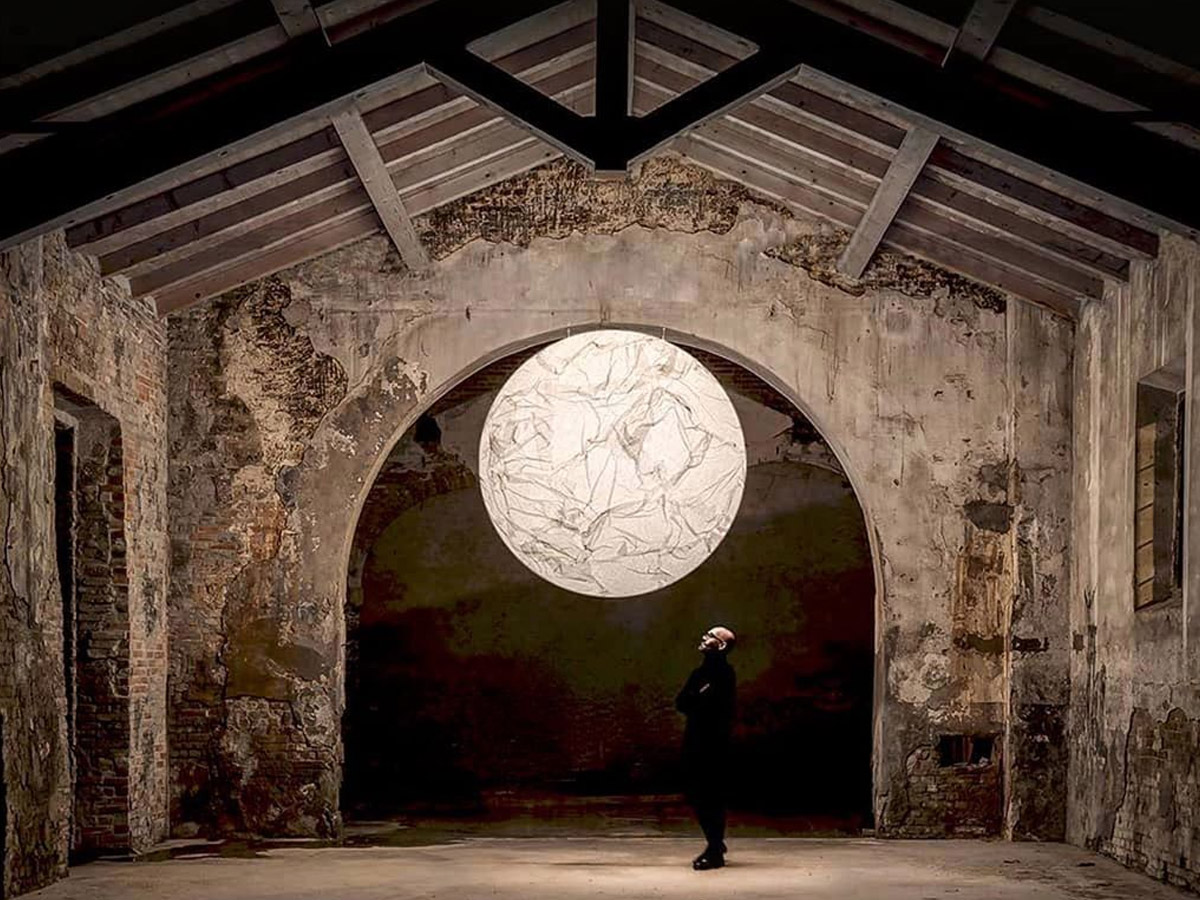 Davide Groppi Moon 120 O Suspension Lamp