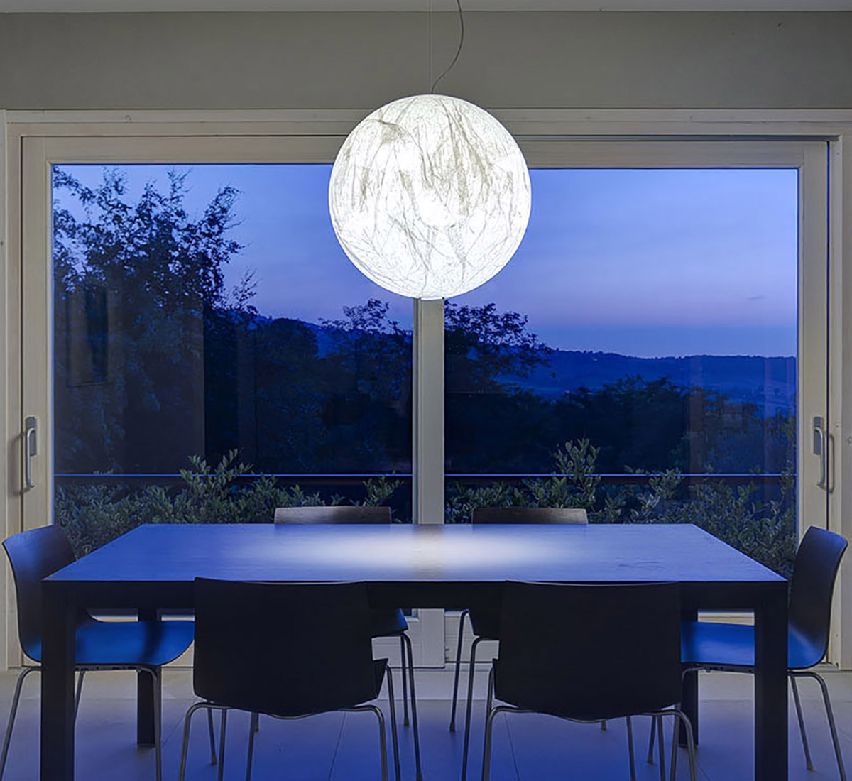 Davide Groppi Moon 60 De Suspension Lamp