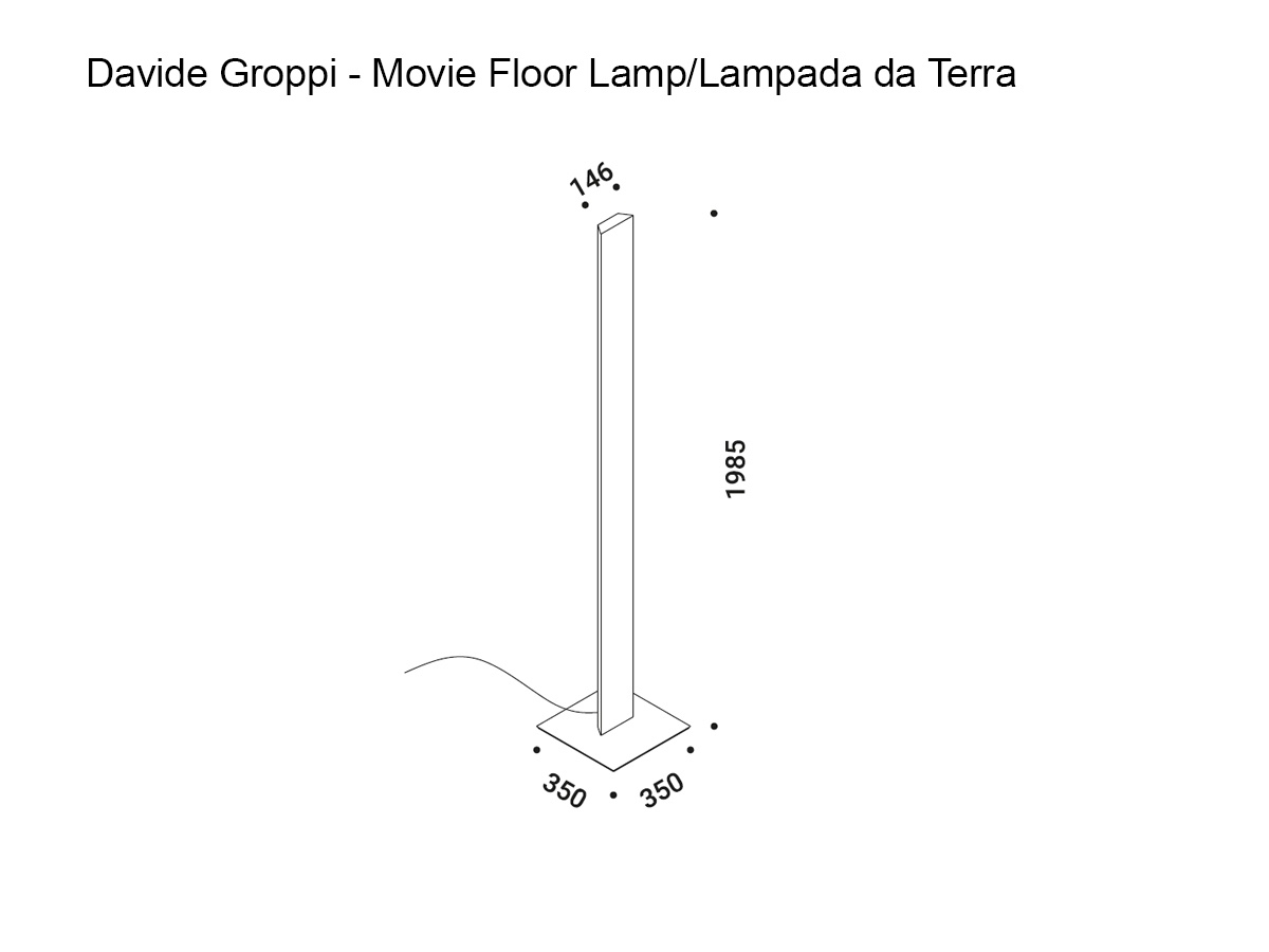 Davide Groppi Movie Floor Lamp