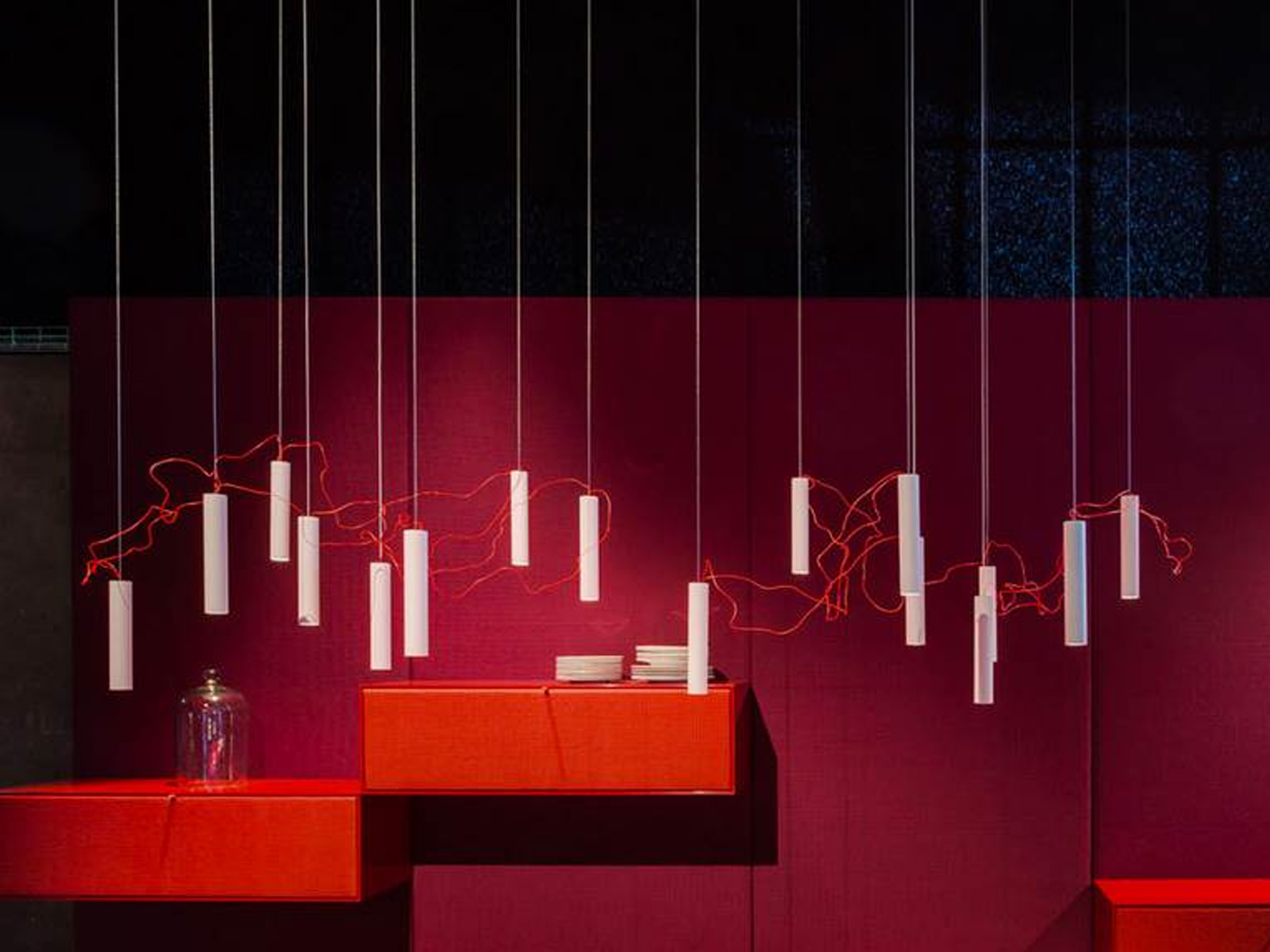 Davide Groppi Symbiosis Suspension Lamp