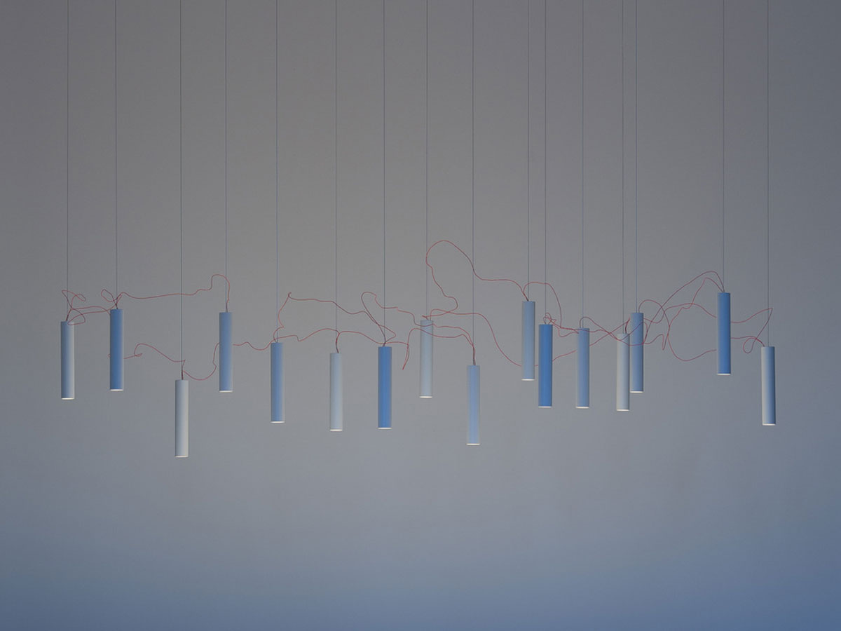 Davide Groppi Simbiosi Suspension Lamp White 3000k