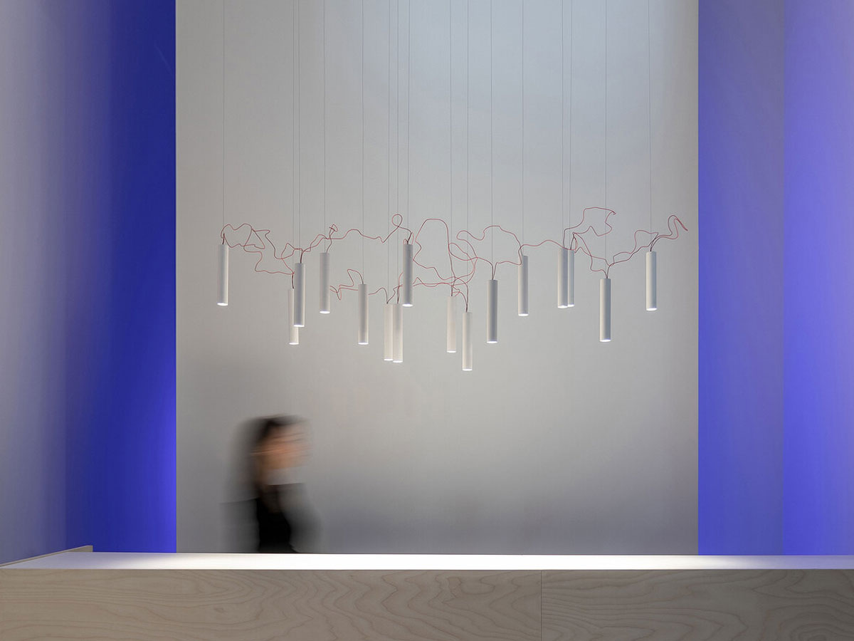 Davide Groppi Simbiosi Suspension Lamp White 3000k