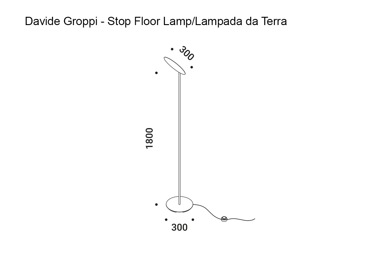Davide Groppi Stop Floor Lamp