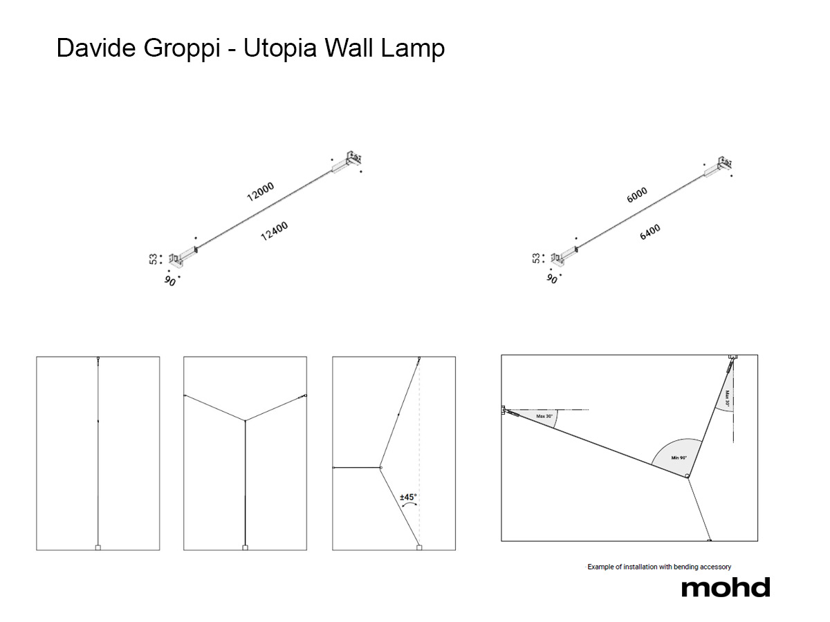 Davide Groppi Utopia Wall Lamp