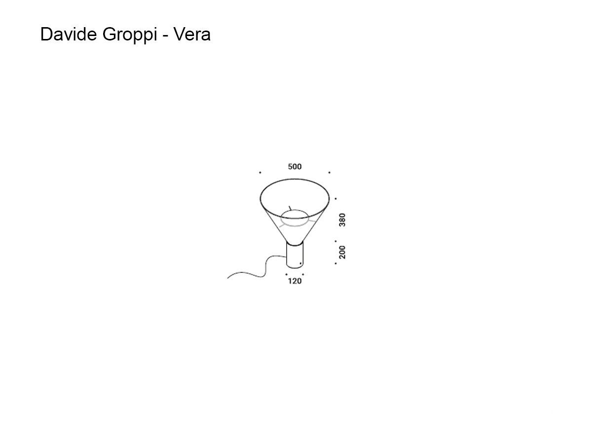 Davide Groppi Vera Table Lamp