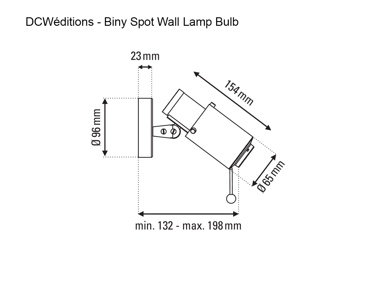 Бра DCW éditions Biny Spot