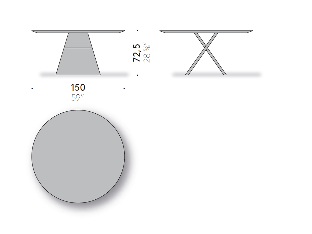 De Padova Carlo Table O 150