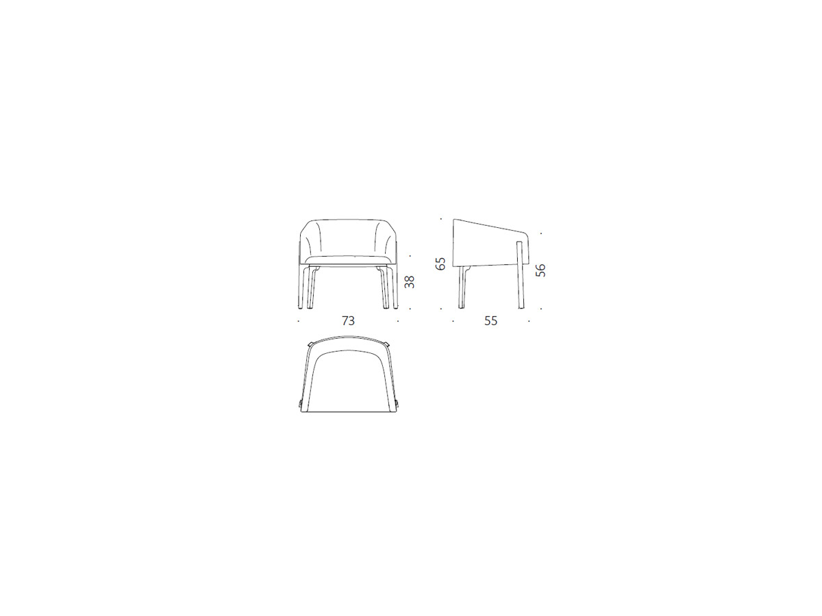 De Padova Chesto Armchair