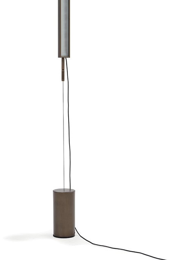 De Padova Cut Back Upanddown Floor Ceiling Lamp