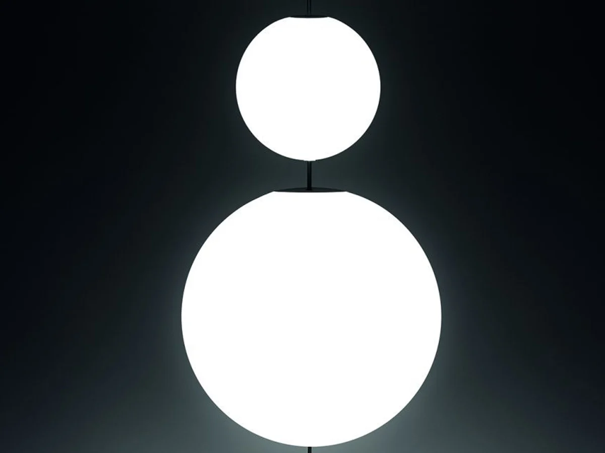 De Padova Elementi Two Spheres Suspension Lamp