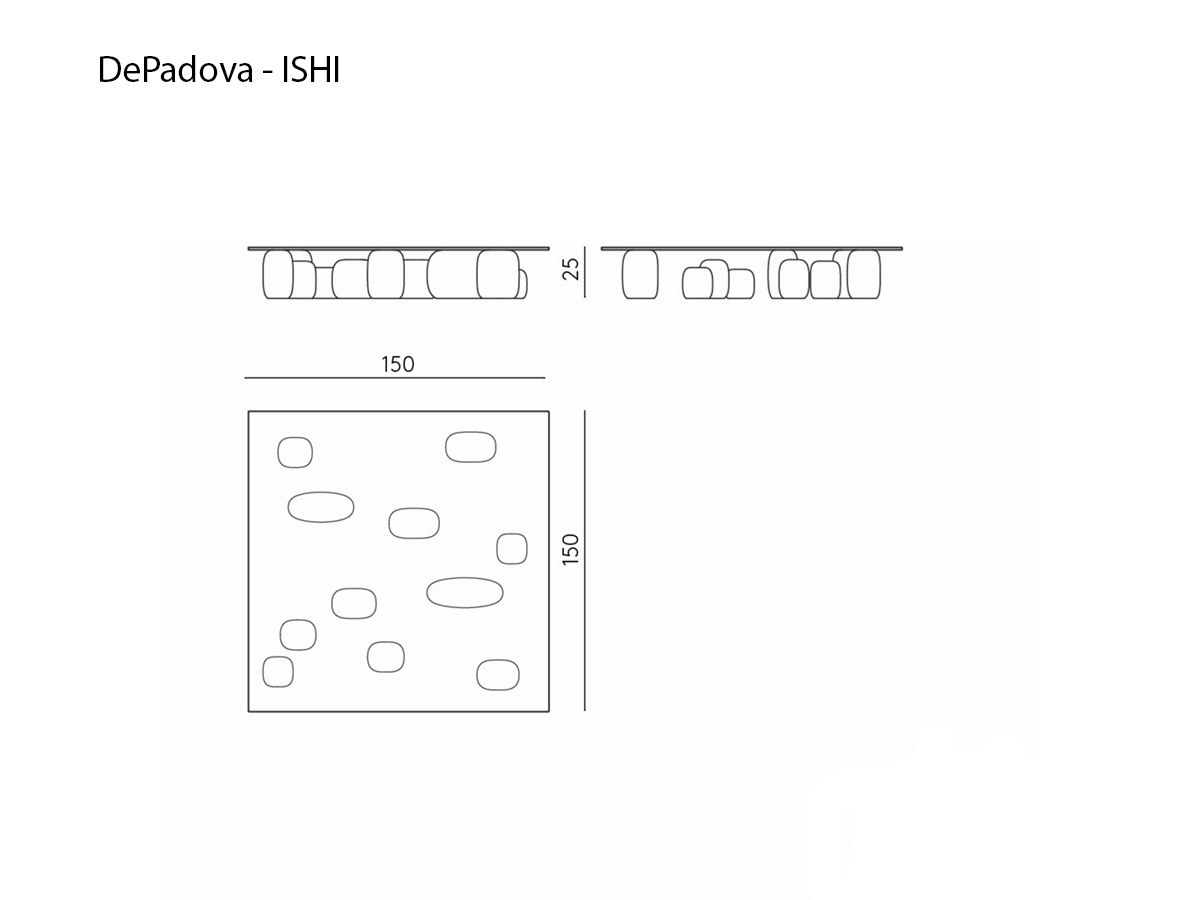De Padova Ishi Low Table