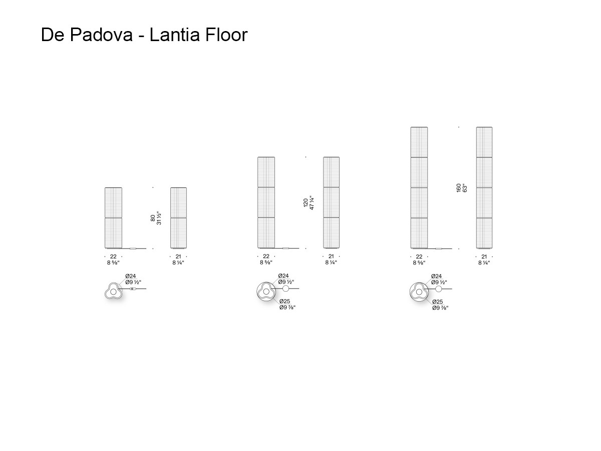 De Padova Lantia Floor Lamp