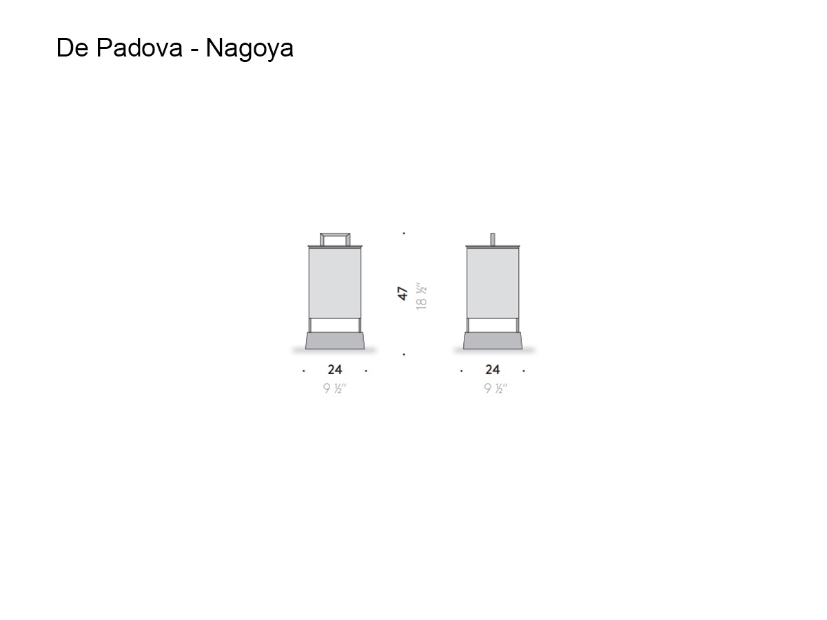 De Padova Nagoya Floor Lamp