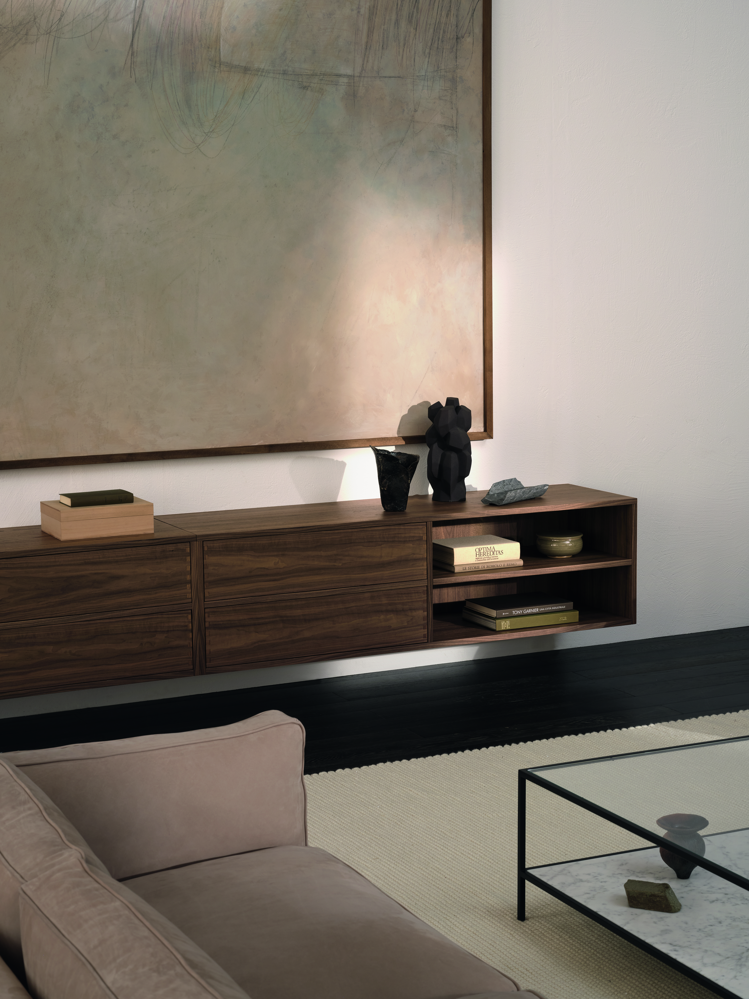 De Padova Wood In Sideboard Wall Mounted