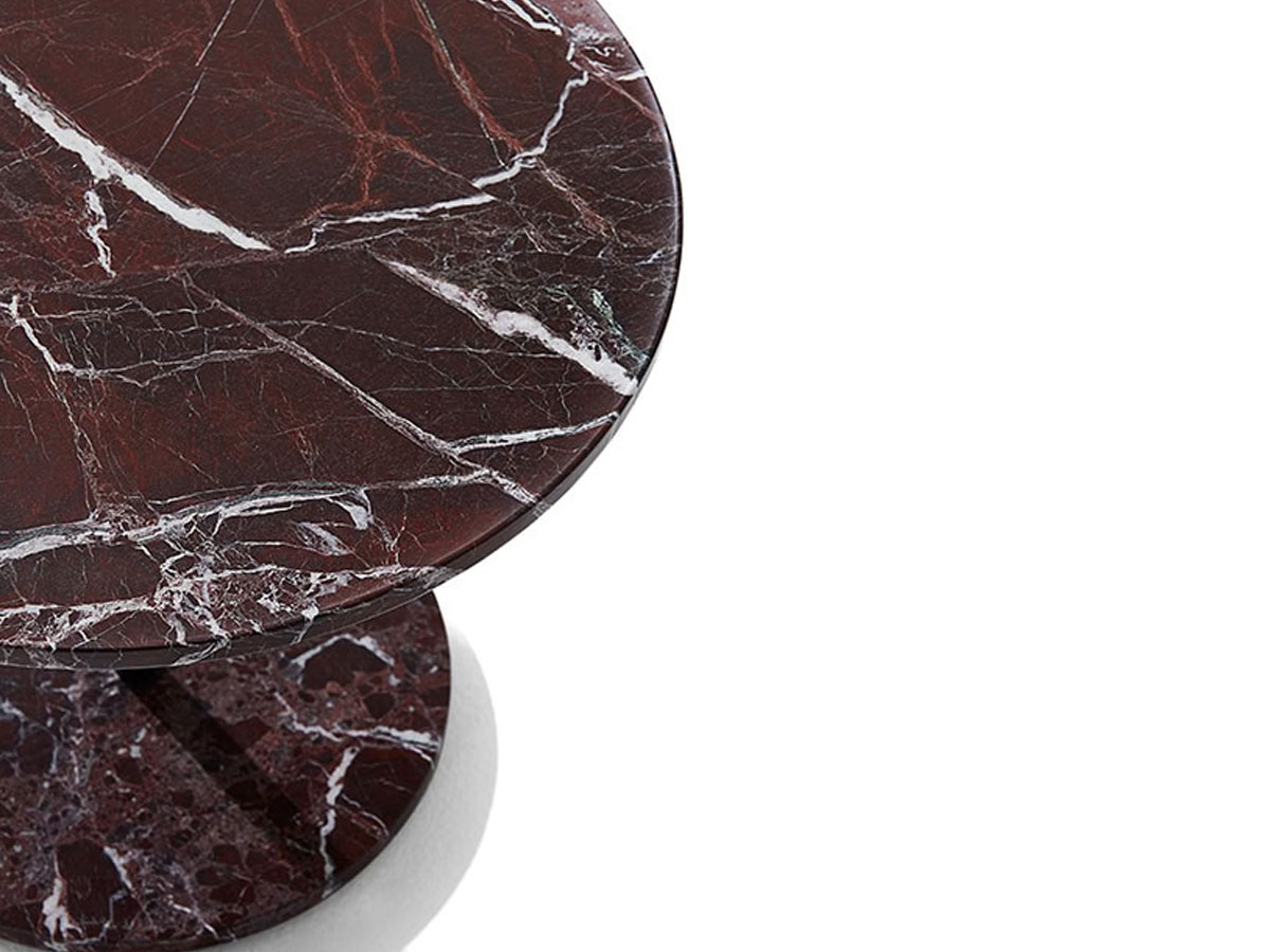 De Padova Talos Coffee Table Red Lepanto Marble Water Repellent Treatment
