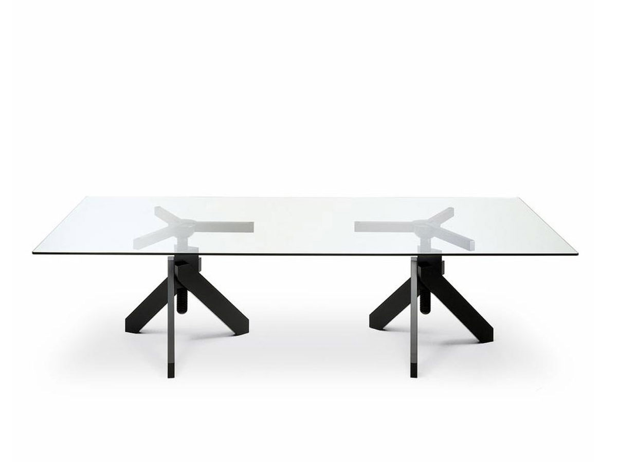 De Padova Vidun Rectangular Table Height Adjustable