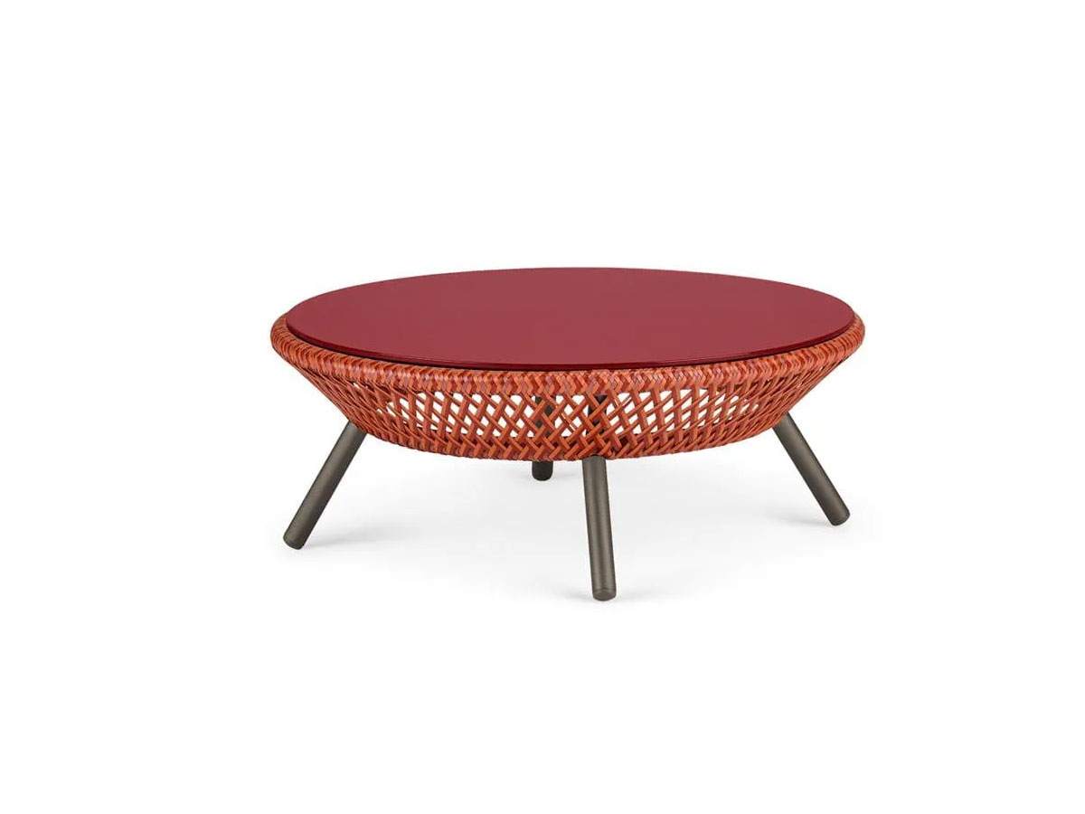 Dedon Ahnda Footstool Coffee Table